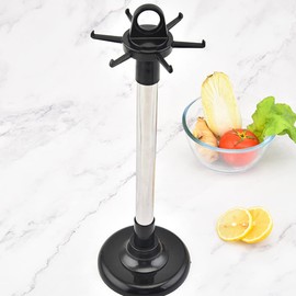 ZHENZQ Kitchen Utensils Stand With 6 Hooks Rotatable Kitchenware Holder Rack Home Kitchen Utensils Holder