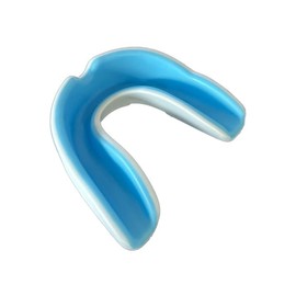 Mouthpiece with Case (White, Light Blue, Kids) Martial Arts Ice Hockey Boxing Karate Rugby Football (White, Light Blue, Kids)
