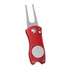 Metal Foldable Golf Divot Repair Tool with Pop-up Button &