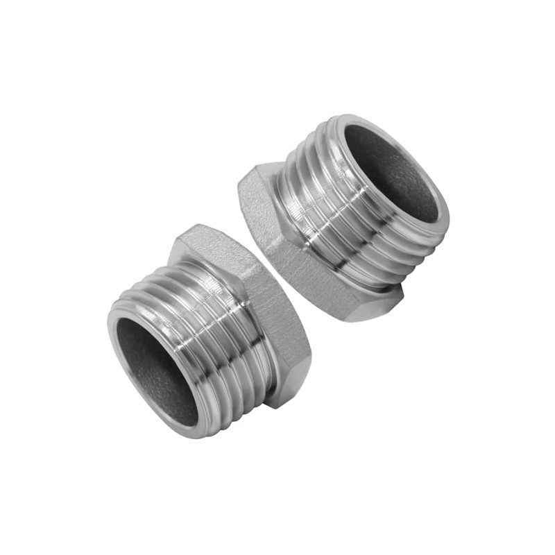 Beduan Stainless Garden Hose Plugs 3/4" GHT Male Thread 304