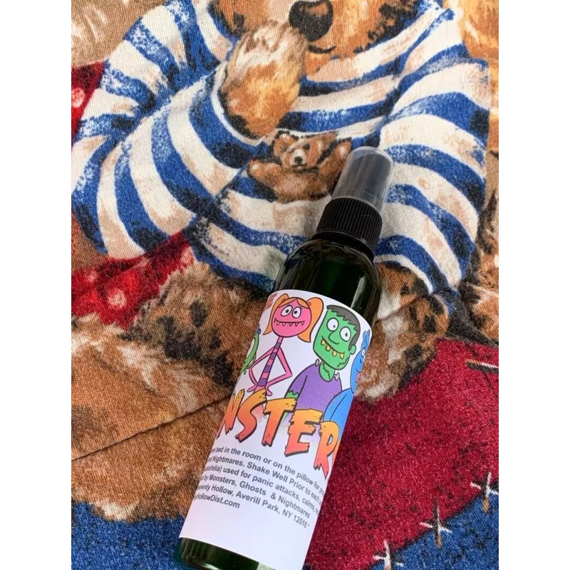Monster Be Gone Spray, Monster Kid Spray,,Monster Spray,Smudge Kid Friendly