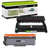 greencycle TN660 Toner Cartridge DR630 Drum Unit Set Compatible for