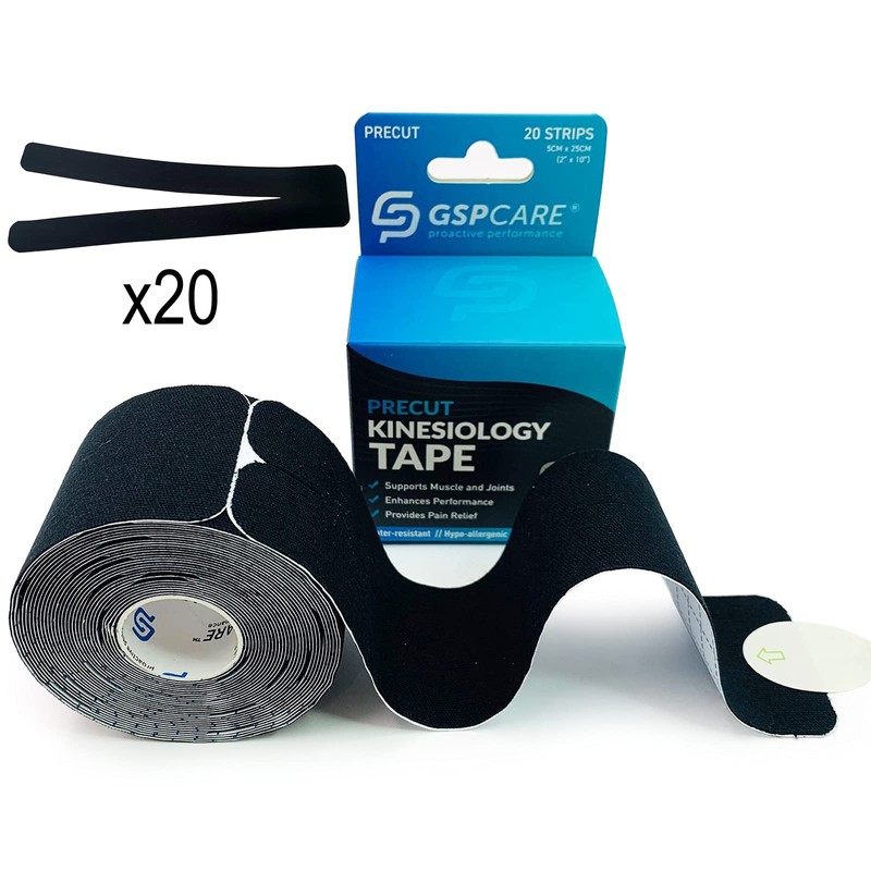 Pre-Cut Y Kinesiology Tape, Elastic Sports Tape Used to Prevent