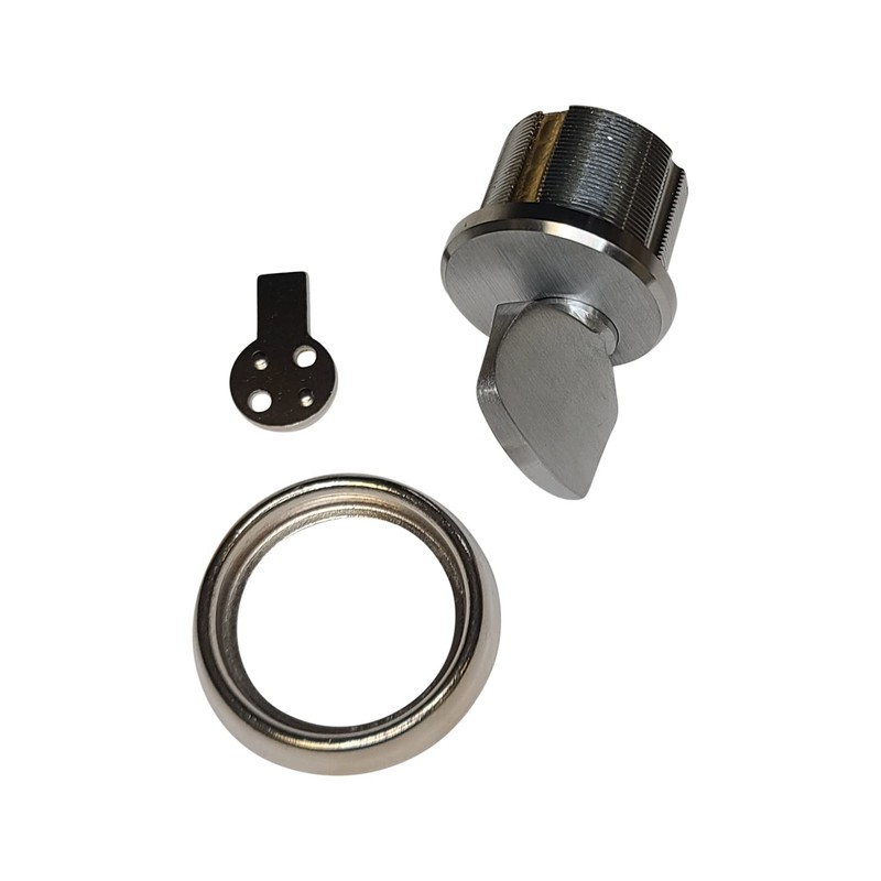 RiKey Security - Solid Brass Thumb-Turn Mortise Cylinder 1" Heavy