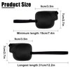 Single Eye Patch Adjustable Eye Mask Black 3D Eye Patch