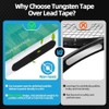 Pickleball Paddle Tungsten Weights 10 Pack, 3g Adhesive Tape Strips