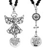 2 Pack Guardian Angel Car Charm&Cross Car Charm Rear View