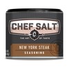 CHEF SALT NY Steak Seasoned Salt, 2.5 oz Salt Shaker