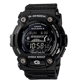 CASIO GW-7900B-1 Men's Digital Watch Radio Solar, Multifunctional, Black, Black, Belt Type: