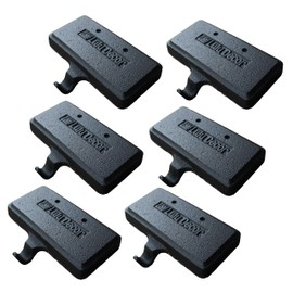 Lulu Decor, Christmas Stocking Holder Bases, Weighs 2 lbs 11 oz Each, Set of 6, Strong Heavy Stocking Holders