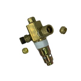 Sellerocity American Made Air Compressor Check Valve Compatible with Jenny Emglo 141-1099 1411099, Includes Ferrules