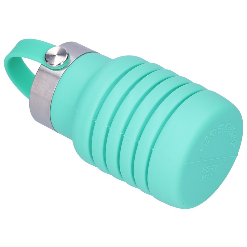 500ml Collapsible Water Bottle Foldable Cup Portable Outdoor Travel Sports