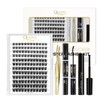 QUEWEL 144 Pieces DIY Eyelash Extensions Set, Cluster Eyelash Applicator