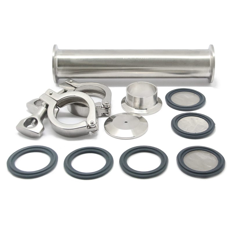 QiiMii Vacuum Chamber Tube, Stainless Steel 304, Open Blast Extractor,