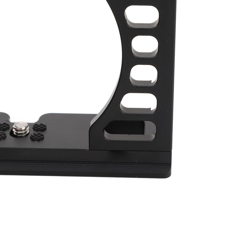 Camera Cage with Wooden Handle for Alpha A7C ILCE 7C