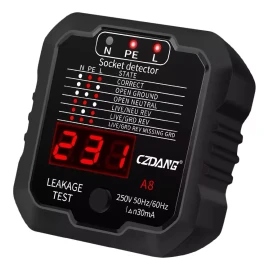 OEM Probador Socket Tester 6 Tipos Con Pantalla Led Detecta