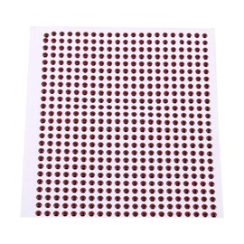 Tbest 500 unids señuelo de la Pesca Ojos 3D cebos de Pesca a Prueba de Agua cebos DIY Tackle Accesorio 3/4/5 mm(5mm-Rojo)