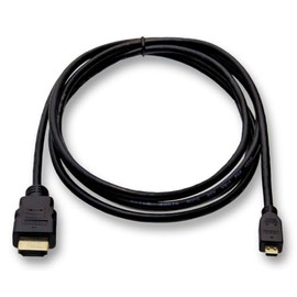SvediTec HDMI Cable for GoPro Hero 5 Black Actioncam - Micro D - Gold-Plated Contacts - Length 3 m