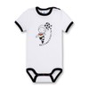 Sanetta Baby Bodysuit Short Sleeve Romper with World Champion Print