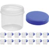 15 Ointment Jar Containers Cream/Ointment Kruke 25ml Flat Transparent with