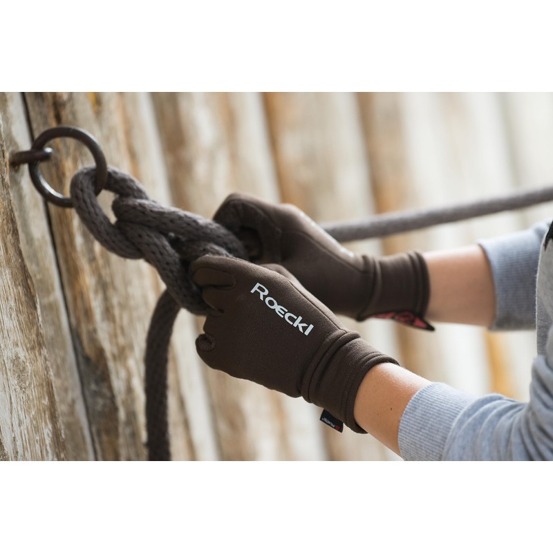 Roeckl Sports equestrian gloves WELDON, winter riding glove, berry 7