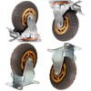 Ycvsad 5 inch Caster Wheels Heavy Duty casters Set of