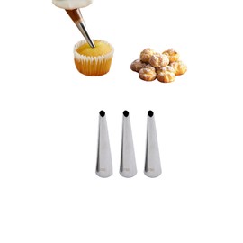#230 Bismarck Piping Tip – Specialty Filling Tip for Donuts, Cupcakes, Eclairs & Pastries
