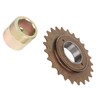 Bike Freewheel Adapter Set Professional 24T Single Speed Freewheel 24mm