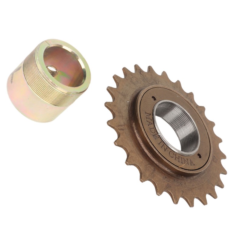 Bike Freewheel Adapter Set Professional 24T Single Speed Freewheel 24mm