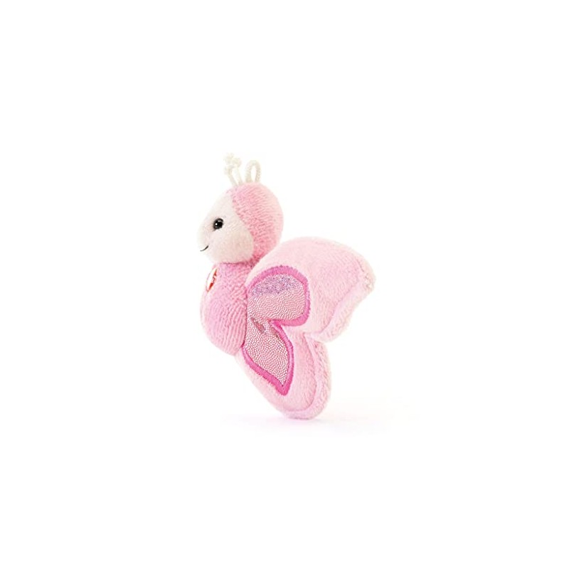 Trudi 51325 Butterfly Mini Plush, Pink, XXS