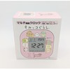 ALIAS AC22013SXSG Alarm Clock, Sumikko Gurashi, Digital Multi-Function Clock, Cat,