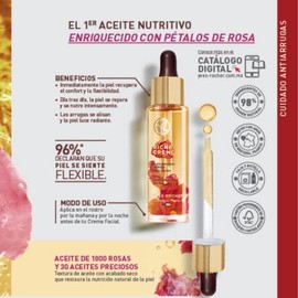 Yves Rocher Set Riche Crme nutricin y regeneracin profunda Crema danoche, srum facial y contorno de ojos                                              