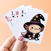 CafePress Axolotl Wizard Fantasy Pet Standard Size Playing Cards