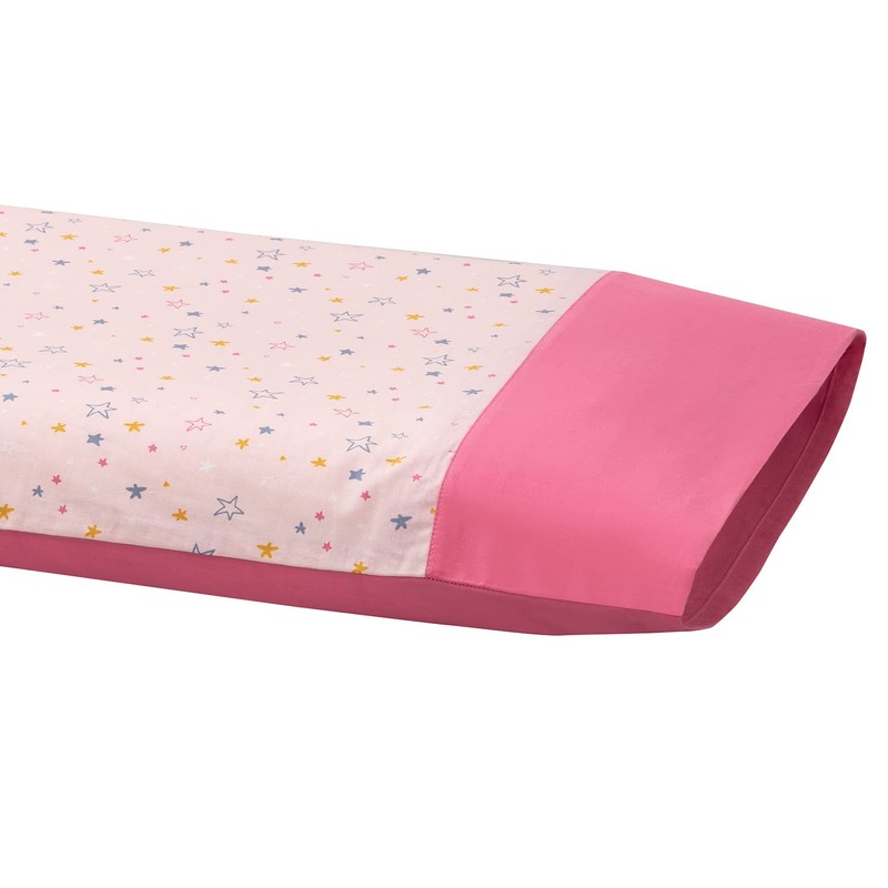 ClevaMama ClevaFoam Baby Pillow Case - Pink