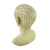 Things2Die4 Creepy Cast Resin Phrenology Head Victorian Steampunk