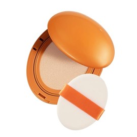 Base de maquillaje con cojín hidratante , cobertura ligera y edificable, acabado radiante sin brillo excesivo, ideal para cutis sensible y delicado,  