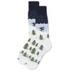 MeMoi Mountain Skier - Calcetines para hombre con mezcla de
