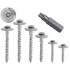 Stahlia Plumber Screws with Sealing Washer 4.5 x 60 mm
