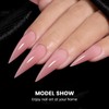 YOKEFELLOW Original Sandwich Dual Nail Forms - 15 Sizes 240Pcs