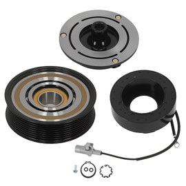 maXpeedingrods AC Compressor Clutch Kit Pulley Bearing Coil for Toyota Tundra 2007-2021 4.6L 5.7L, 8 Groove Pulley, A/C Clutch