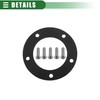 Motoforti Kraftstoff-Füllstandsanzeige-Kit, Kraftstoff-Füllstandsanzeige 7'' (180mm), 1 Satz