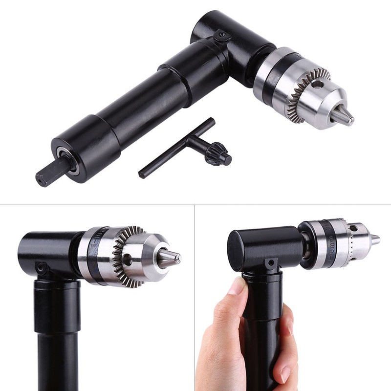 Right Angle Attachment Drill Adapter 90 Degreeswith 8mm Shaft and