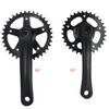 CDHPOWER 32T Single Speed Crankset 165mm x 32T, for Mountain