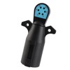 7 Pin RV Blade Trailer Wiring Circuit Tester 6 LED