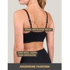 Basic Treasure Set of 3 Women's Seamless Comfort Bra, Bustier