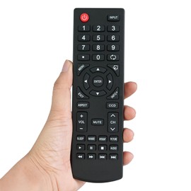 Universal Replacement Remote Control for Insignia NS-42E859-A NS-42E859-A11 NSP501Q10A NS-LDVD26Q-10A NS-LDVD32Q-10A Plasma LCD LED HDTV TV