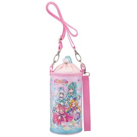 Skater PVPC6-A Enamel Plastic Bottle Case, 16.9 fl oz (500 ml), Bottle Cover, Enamel, Wandafuru PreCure