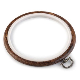 BIG-SAM - Flexible Embroidery Hoop | 12 cm Inner Diameter | Made of Rubber | for Hanging