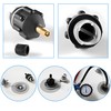 CDDCWZ SUP Surf Paddle Ventiladapter Luftpumpenkonverter Mit 4 Stück Ventiladapter