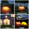 Qualirey 2 Pcs Solar Outdoor Motion Sensor Alarm with Stake